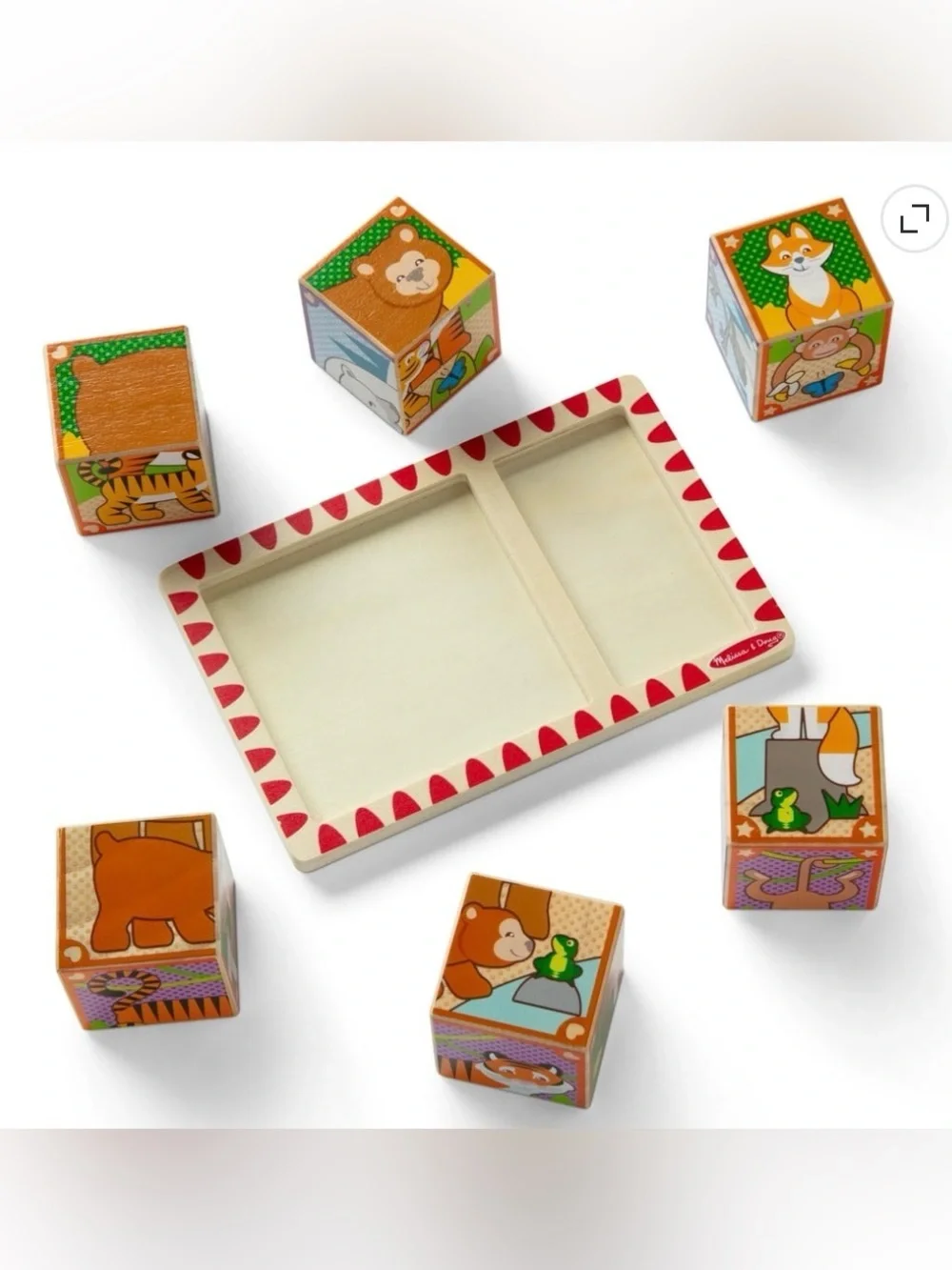 Melissa & Doug 2 in 1 Cube Wood Block Puzzle & 3 in 1 Music Maker Combo BOTH NEW